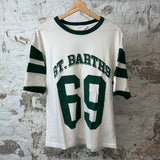 Rhude St Barts 69 T-shirt Green White Sz XS