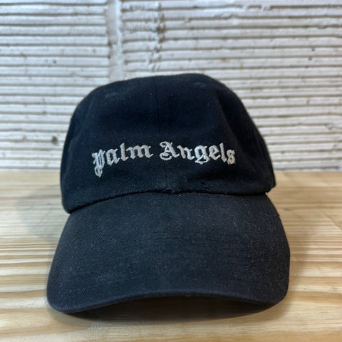 Palm Angels Logo Baseball Cap Black Hat