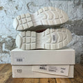 Alexander McQueen Red Patent White Tread Boot Sz 10 (43)