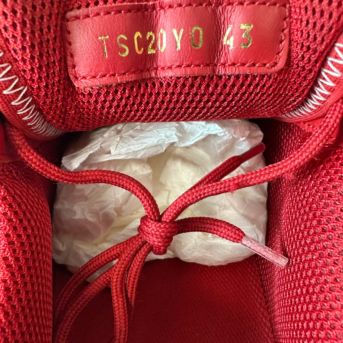 Valentino Undercover Skull Climber Red Sneaker Sz 10 (43)