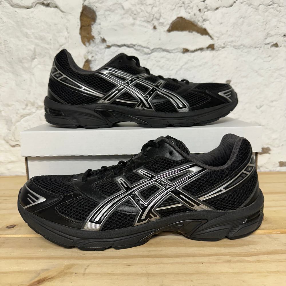 Asics Gel-1130 Black Pure Silver Sz 13