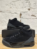 Air Jordan 3 Black Cat Sz 9