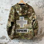 Supreme TNF Camo Summit Jacket Sz L