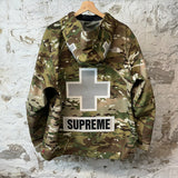 Supreme TNF Camo Summit Jacket Sz L