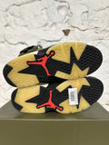 Air Jordan 6 Cactus Jack Olive Sz 8.5