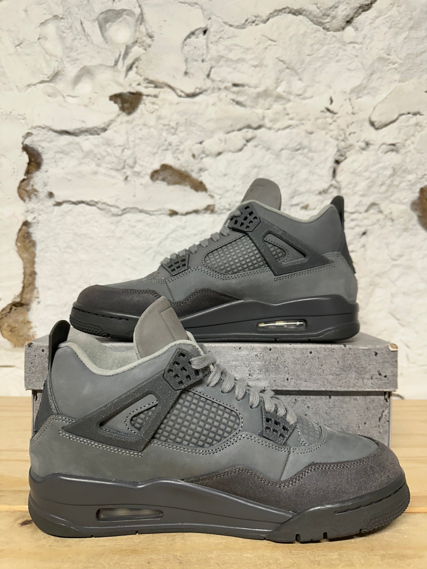 Air Jordan 4 Wet Cement Sz 9