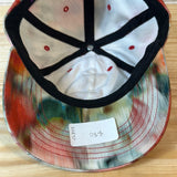 Supreme Tie Dye Abstract Script Logo Hat