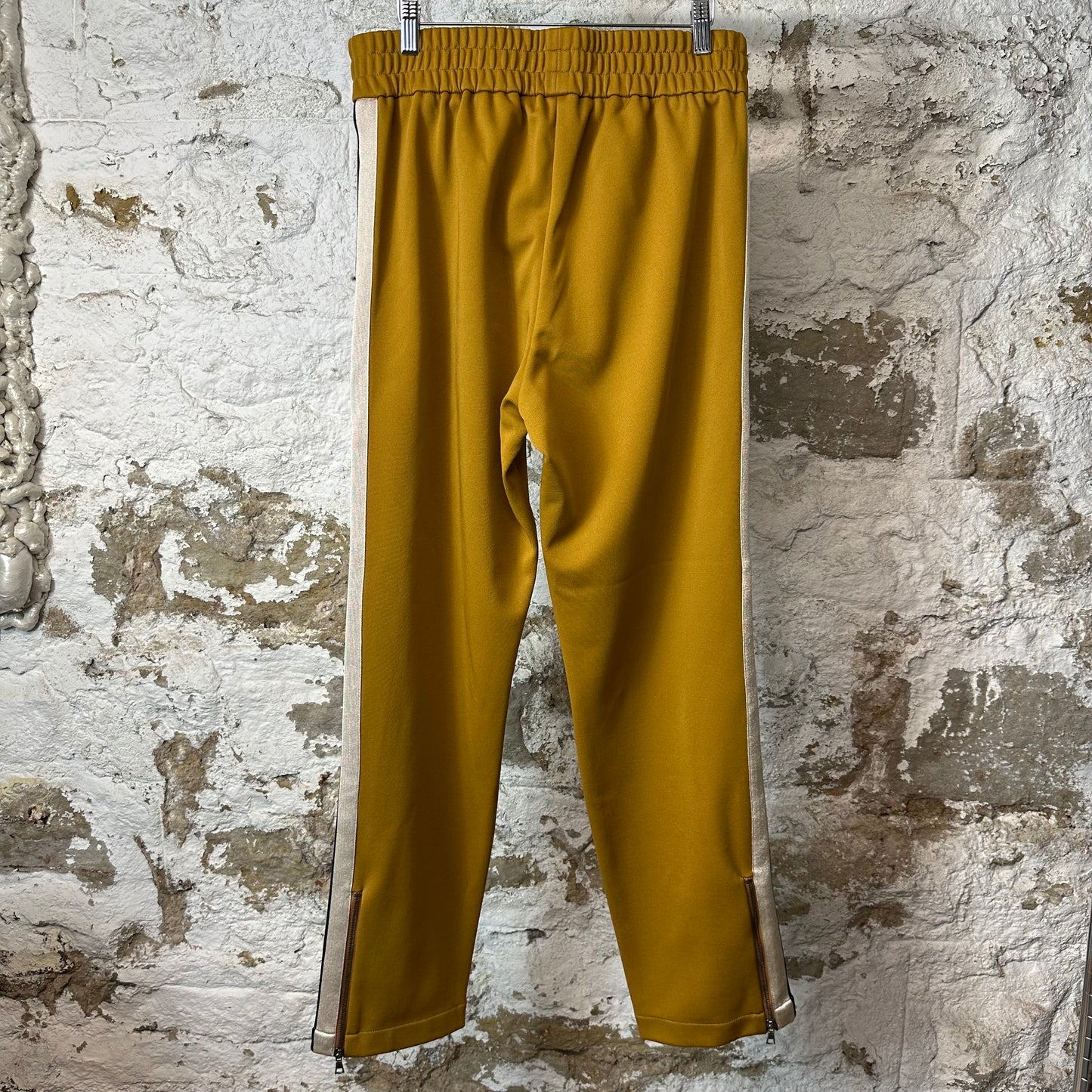 Palm Angels Mustard Track Pants Sz L