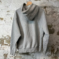 Supreme Black Motion Logo Grey Hoodie Sz S