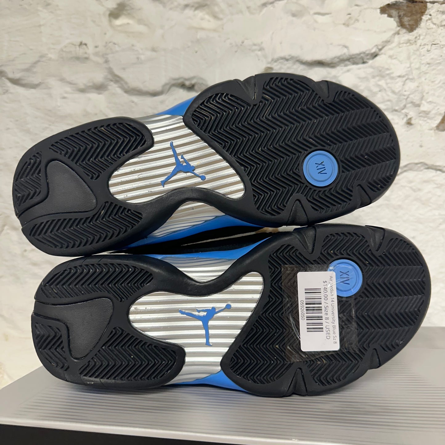 Air Jordan 14 University Blue Sz 8