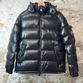 Moncler Maya Giubbotto Black Puffer Jacket Sz XL (5)