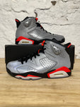 Air Jordan 6 Reflective Silver Sz 9 DS