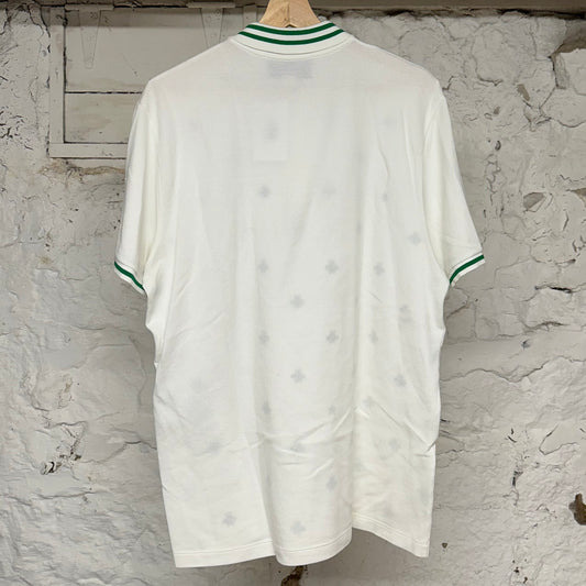 Gucci Bees White Green Polo Sz XXXL (Fits L)