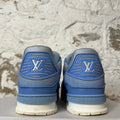 Louis Vuitton Light Gradient Blue Trainer Sneaker Sz 10.5 (9LV)