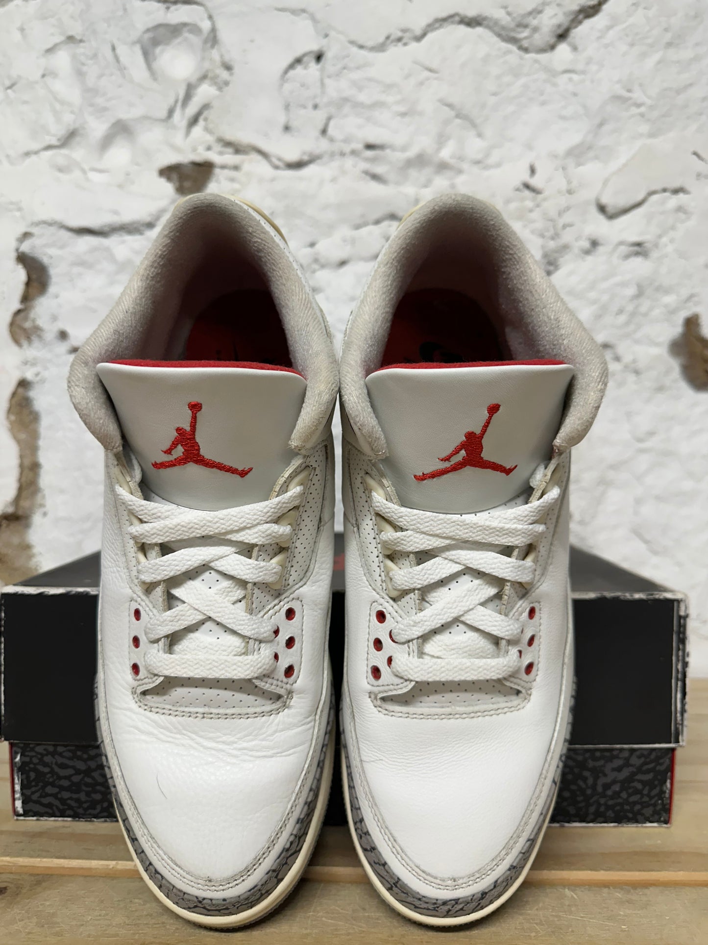 Air Jordan 3 White Cement Reimagined Sz 10.5