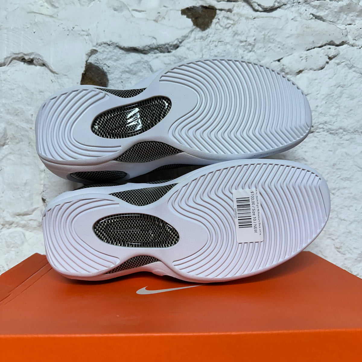 Nike Air Zoom Flight 95 Premium Black White (2008) Sz 10 DS