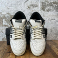 Amiri Grey Black Skeleton White Cream Sneaker Sz 12 (45)