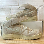 Nike Air Force 1 Mid Stussy Fossil Sz 7.5