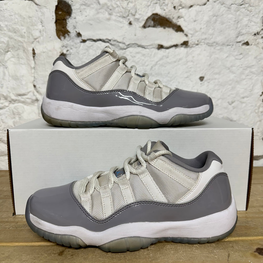 Air Jordan 11 Low Cement Grey Sz 6Y