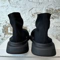 Balenciaga Sock Runner Triple Black Sneaker Sz 13 (46)