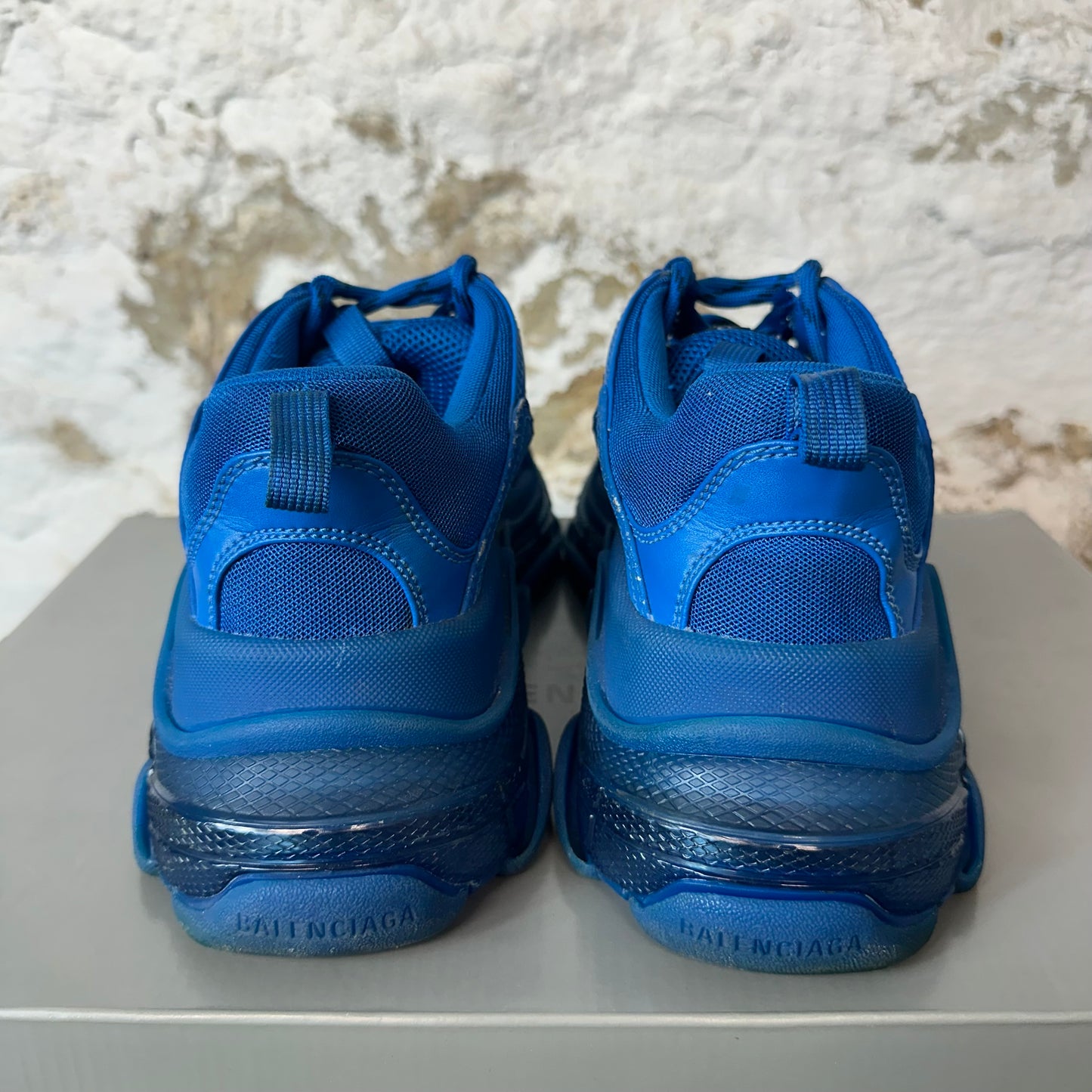 Balenciaga Triple S Dark Blue Sz 8 (41)