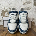 Louis Vuitton Blue Denim White Trainer Sneaker Sz 5.5 (4LV)
