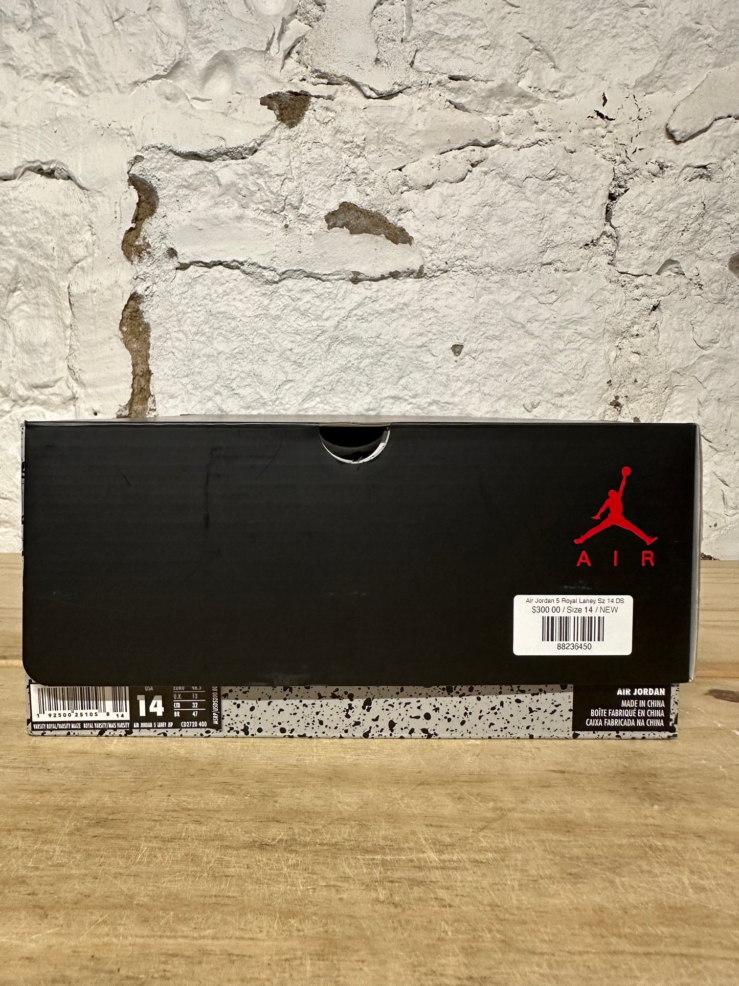 Air Jordan 5 Laney Varsity Royal Sz 14 DS