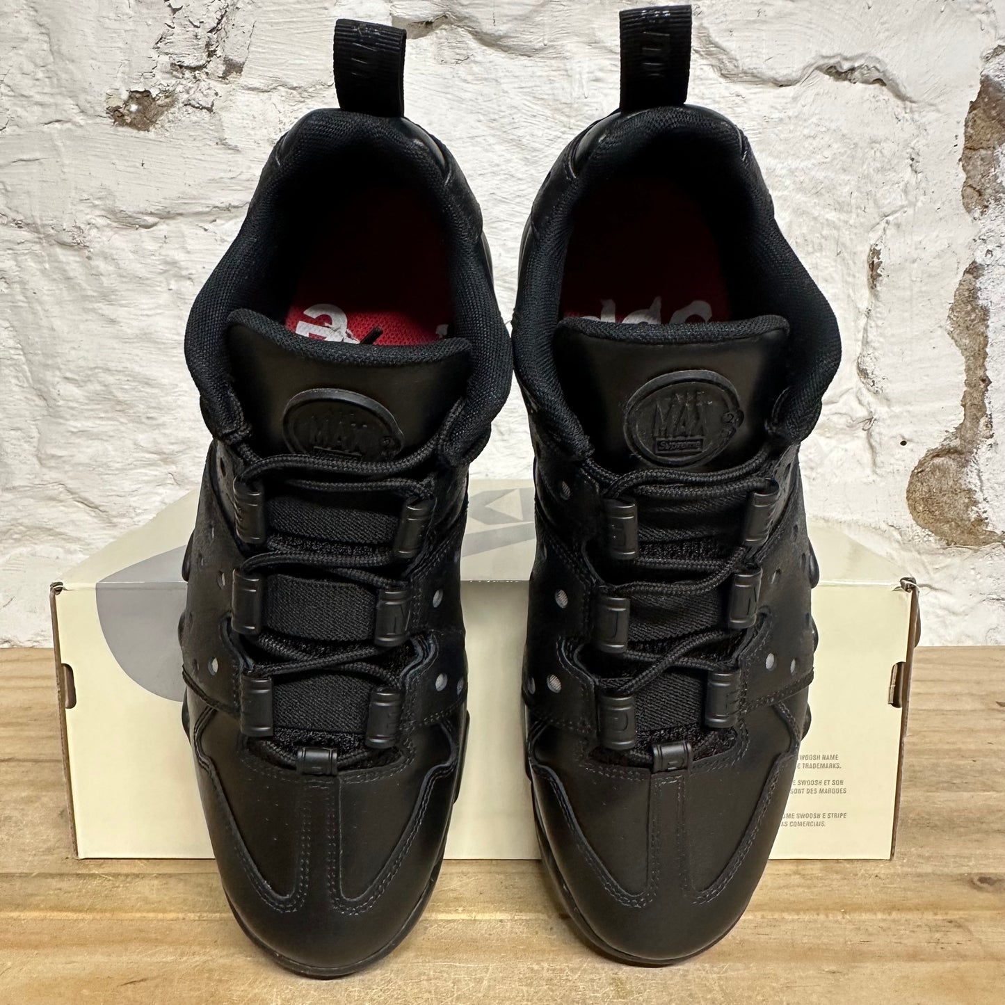 Nike SB Air Max 2 CB 94 Low Supreme Black Sz 10