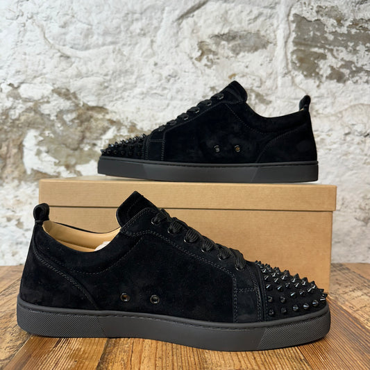 Christian Louboutin Black Suede Spike Sneaker Sz 12 (45)