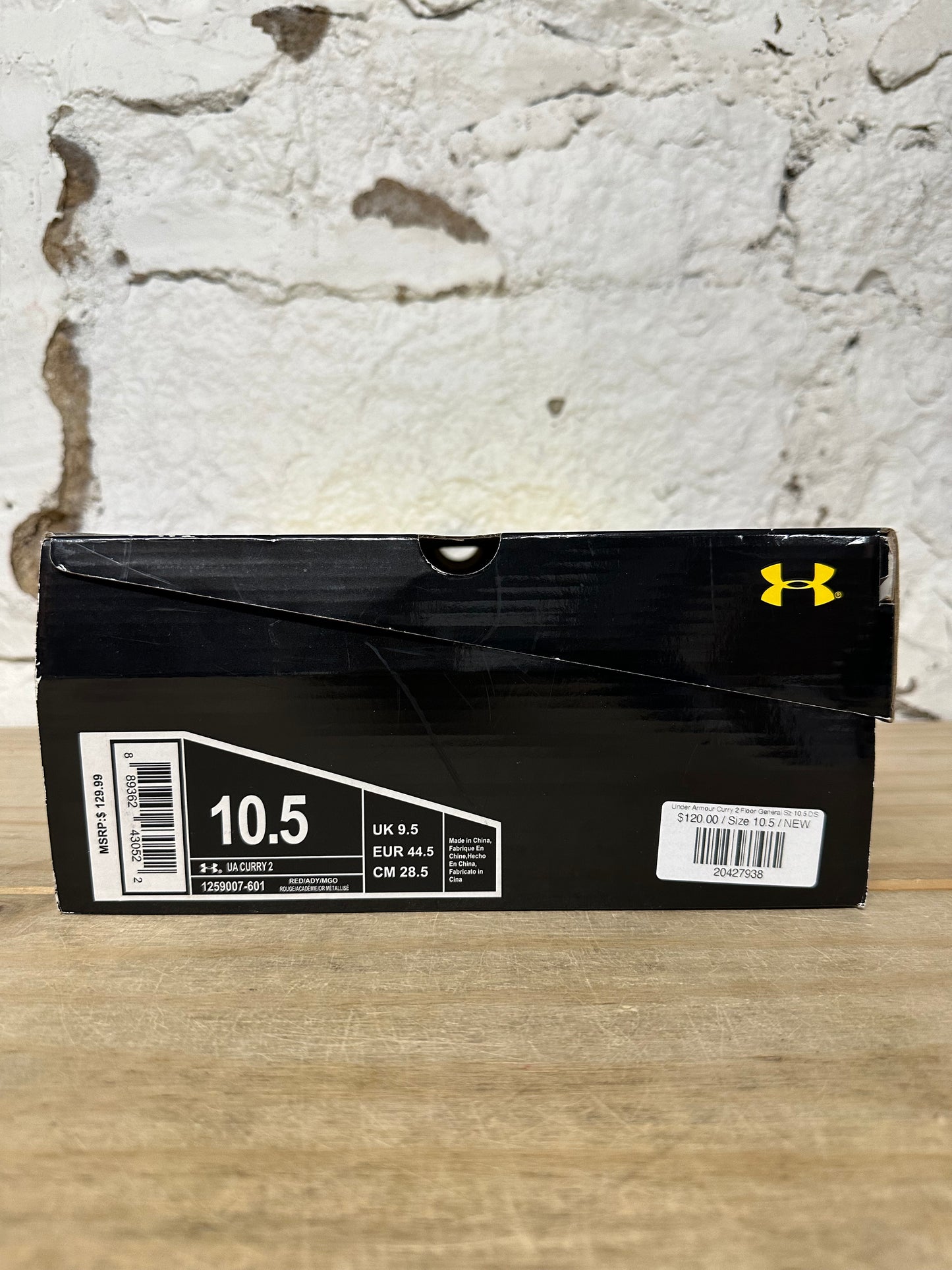 Under Armour Curry 2 Floor General Sz 10.5 DS