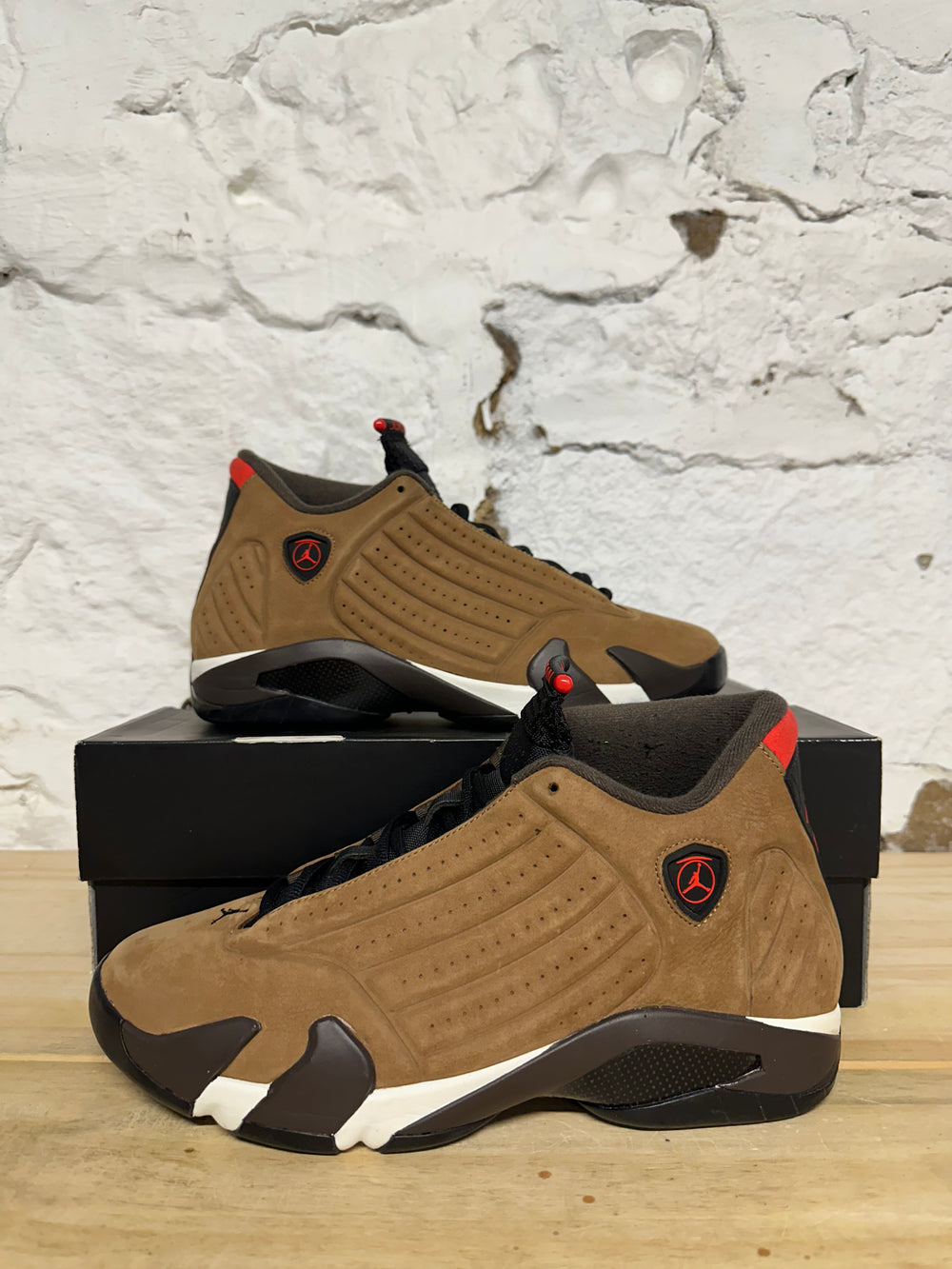 Air Jordan 14 Winterized Archeo Brown Sz 10