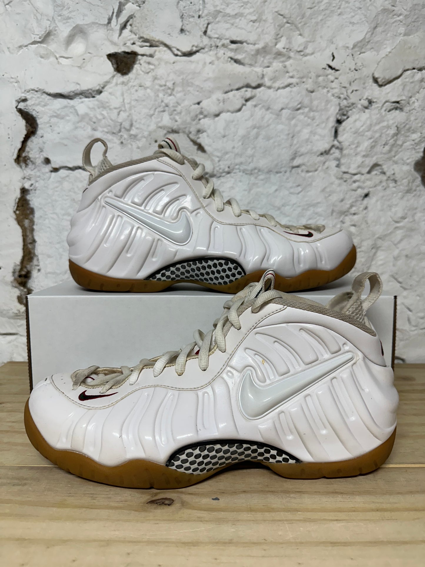 Nike Air Foamposite Pro White Gucci Sz 10.5