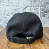 Gucci Circle Logo Black Monogram Hat