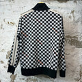 Palm Angels Checkered Track Jacket Sz L