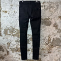 Amiri Plain Black Knee Hole Denim Jeans Sz 29