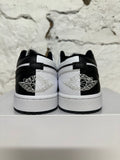 Air Jordan 1 Low Homage Split Black White Sz 10.5 (12W) DS