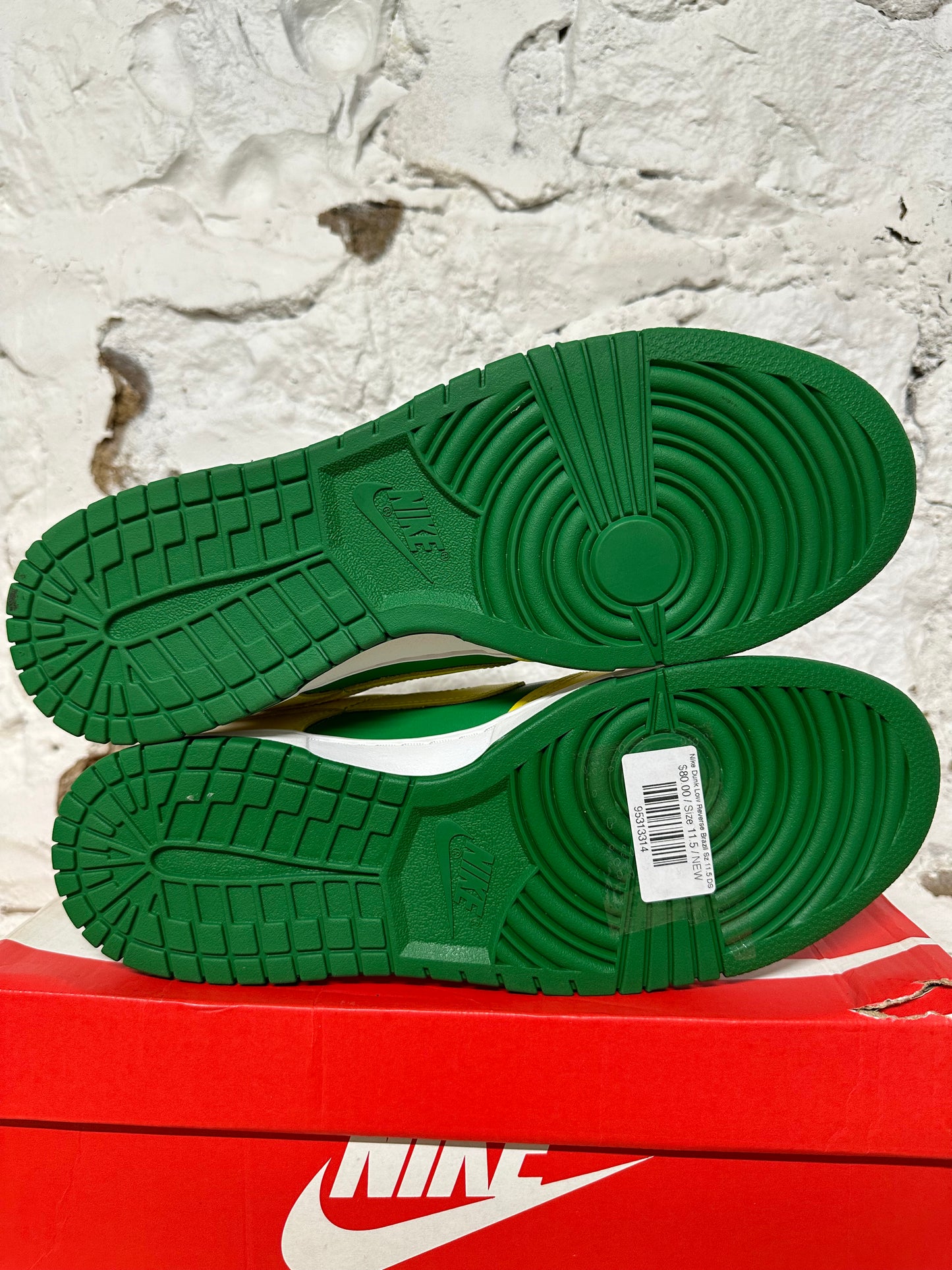 Nike Dunk Low Reverse Brazil Sz 11.5 DS