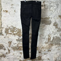 Amiri MX1 Green Paisley Black Denim Jeans Sz 29