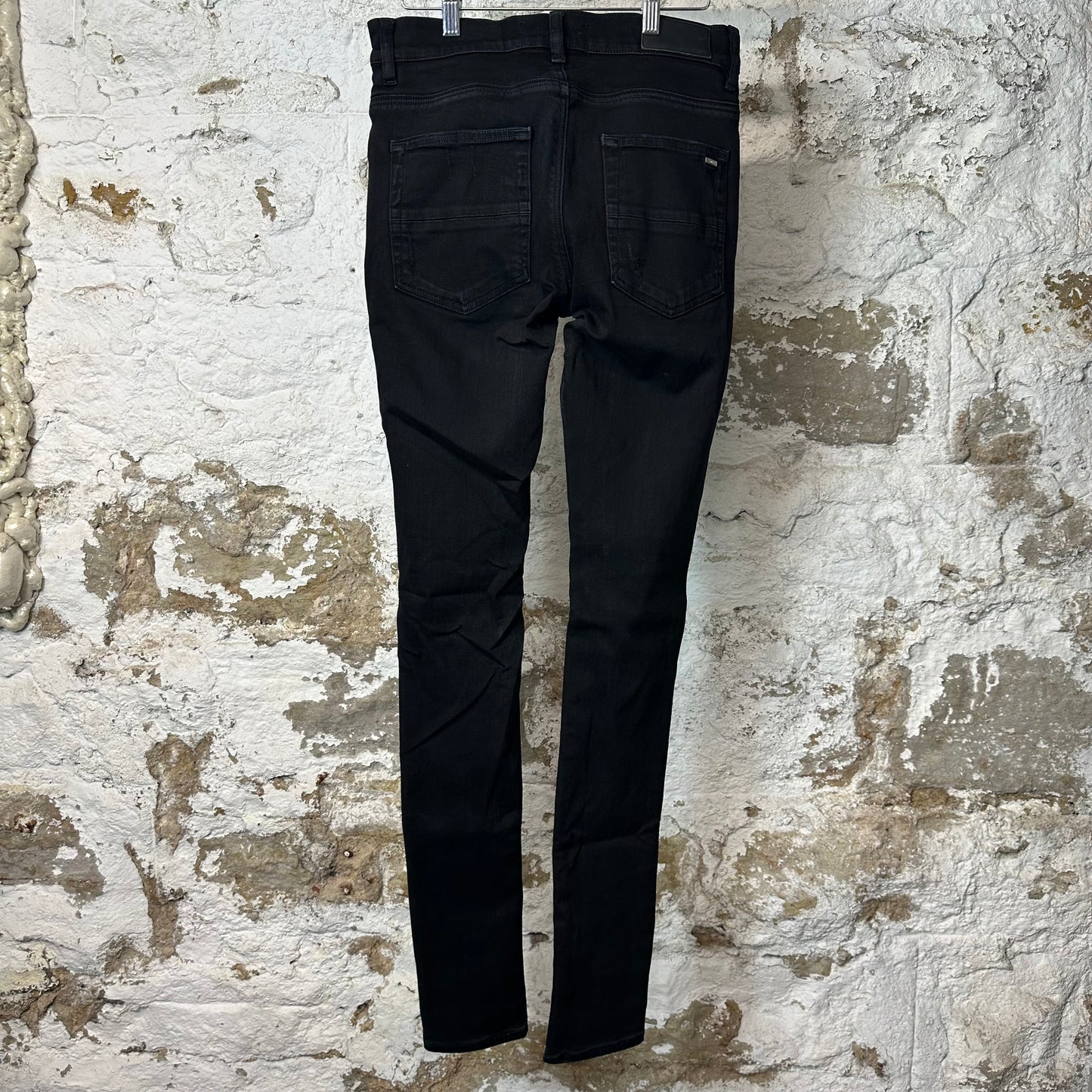 Amiri MX1 Green Paisley Black Denim Jeans Sz 29