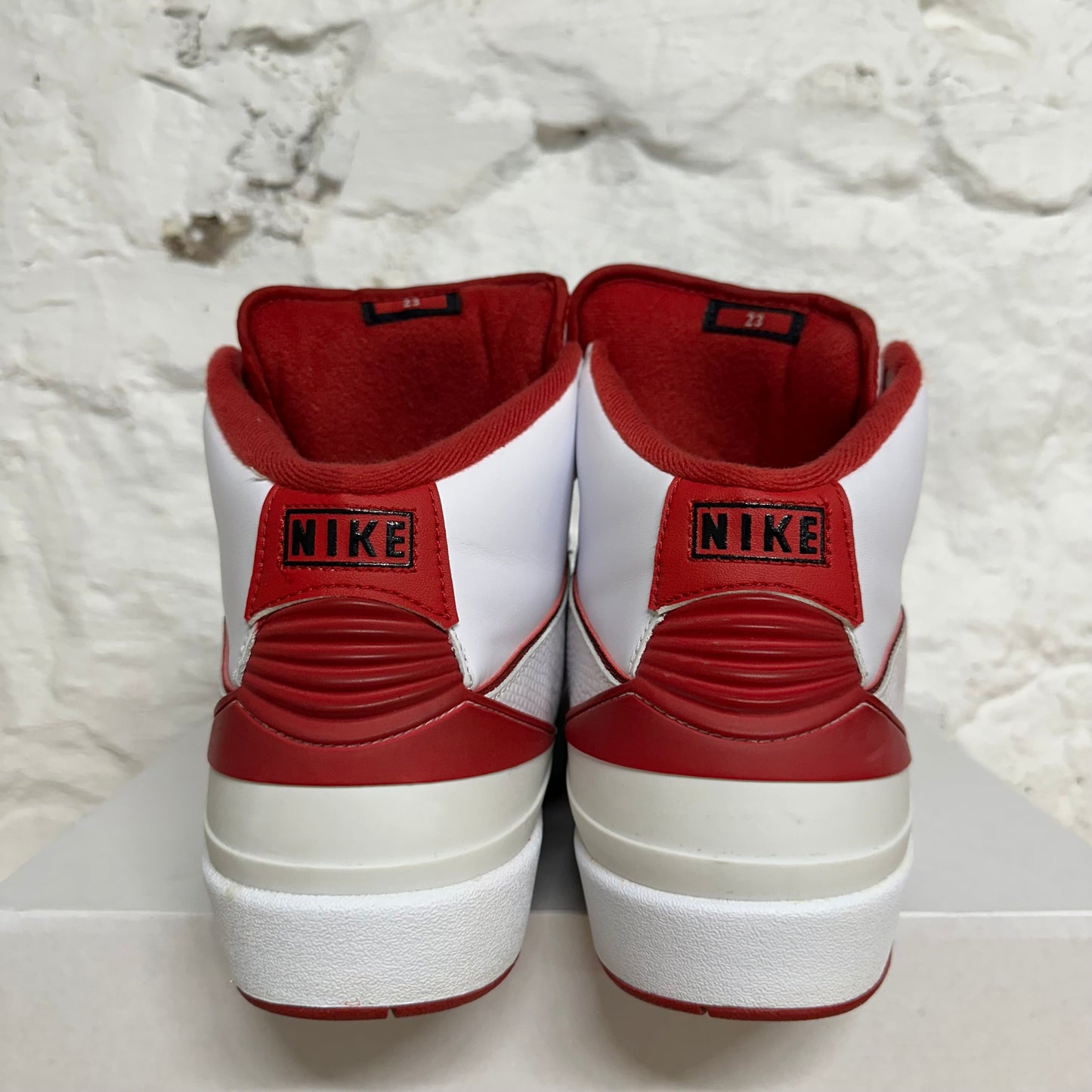 Air Jordan 2 White Red (2014) Sz 12