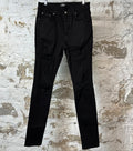 Amiri DIstressed Plain Black Denim Jeans Sz 32