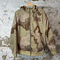 Supreme Chip Camo Windstopper Zip Up Jacket Sz L