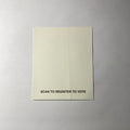 Supreme Register To Vote Sticker