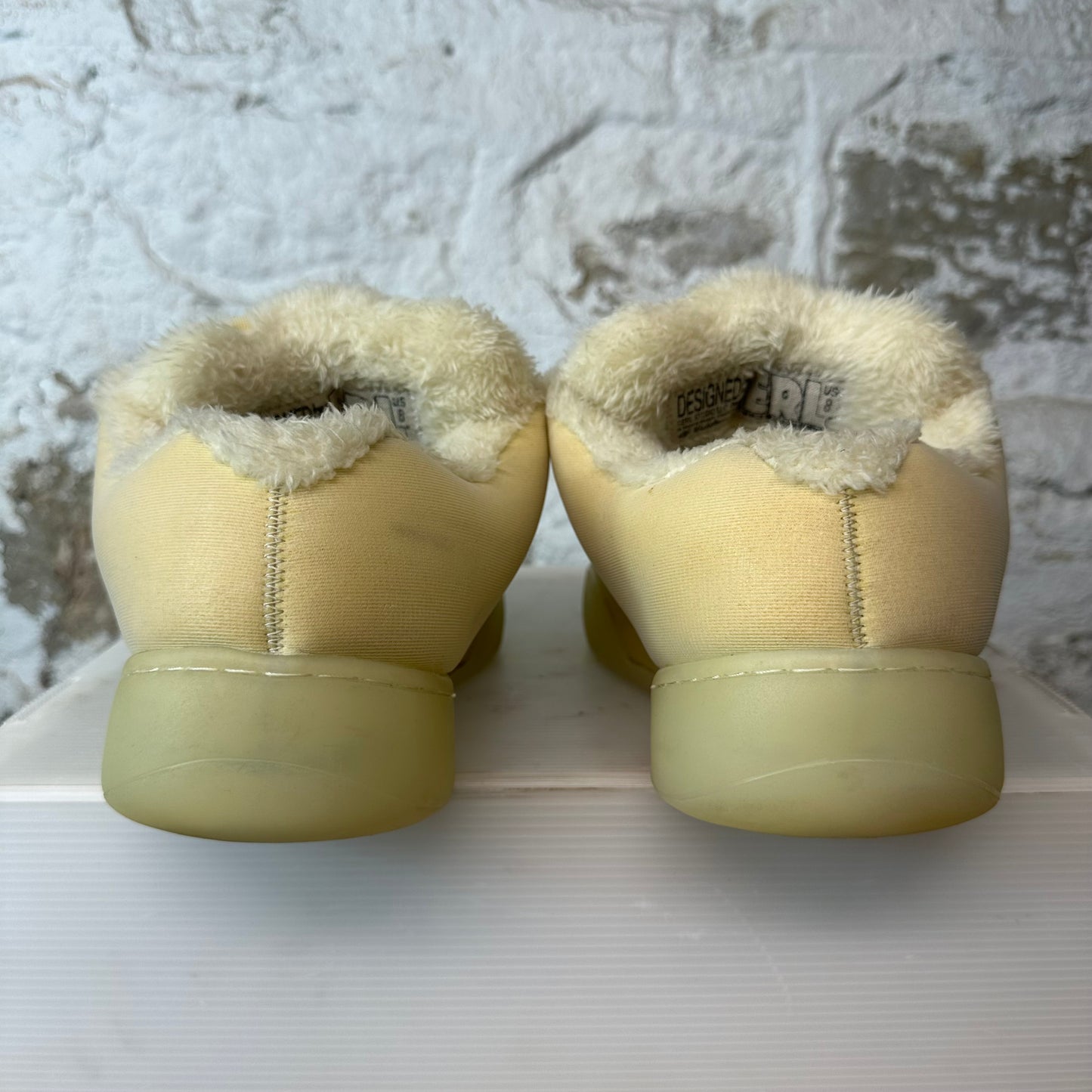 ERL Cream Foam Vamp Sneaker Sz 8