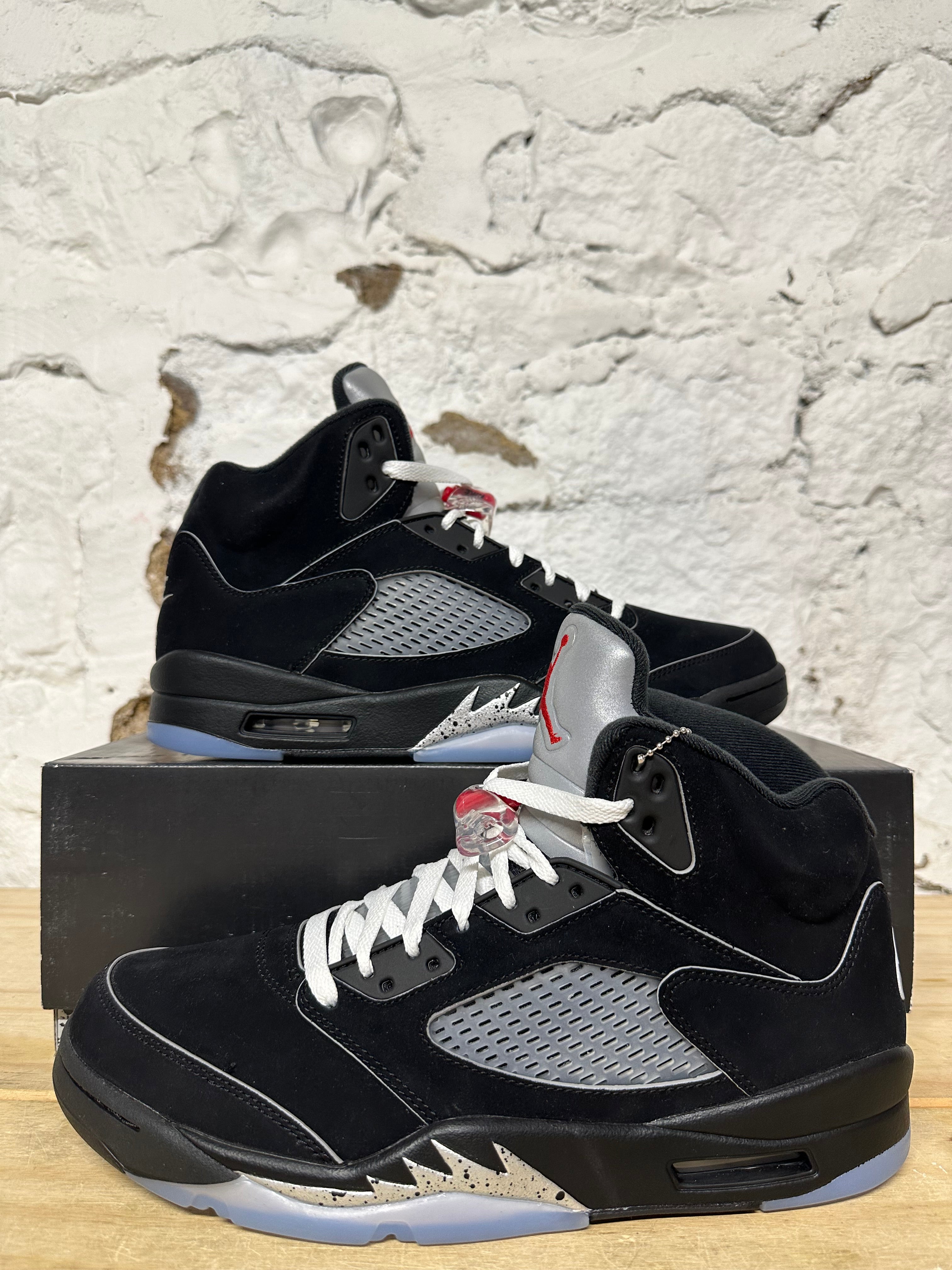 Air Jordan 5 Black Metallic Reimagined Sz 11.5 DS