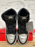 Air Jordan 1 High Silver Toe Sz 8.5 (10W)