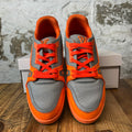 Louis Vuitton Grey Orange Trainer Sneaker Sz 10 (8.5LV)