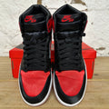 Air Jordan 1 High Satin Bred Sz 8 (9.5W)