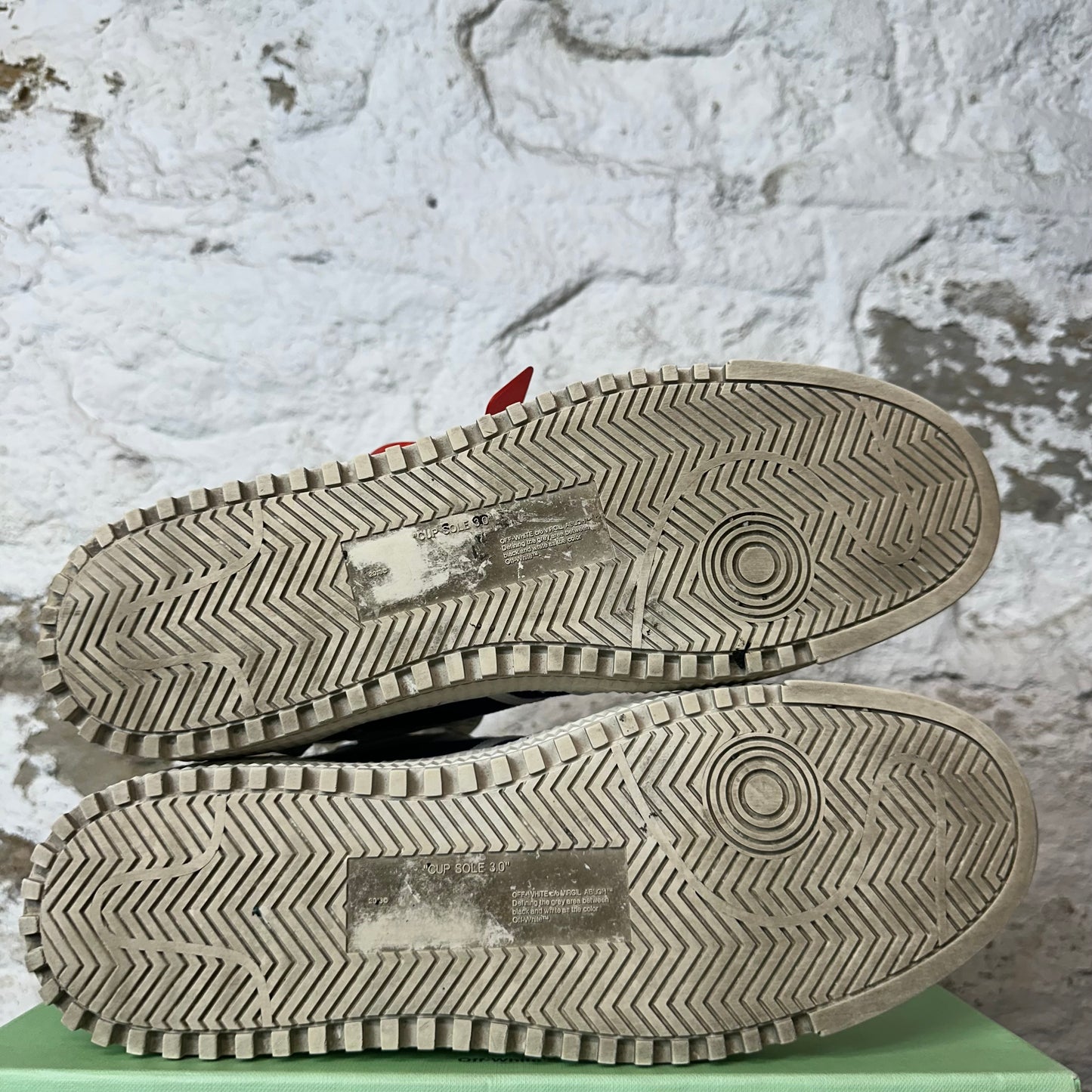 Off-White Court 3.0 Blue White Sneaker Sz 11 (44)