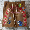 Vale Forever Workshop Brown Jean Shorts Sz 30